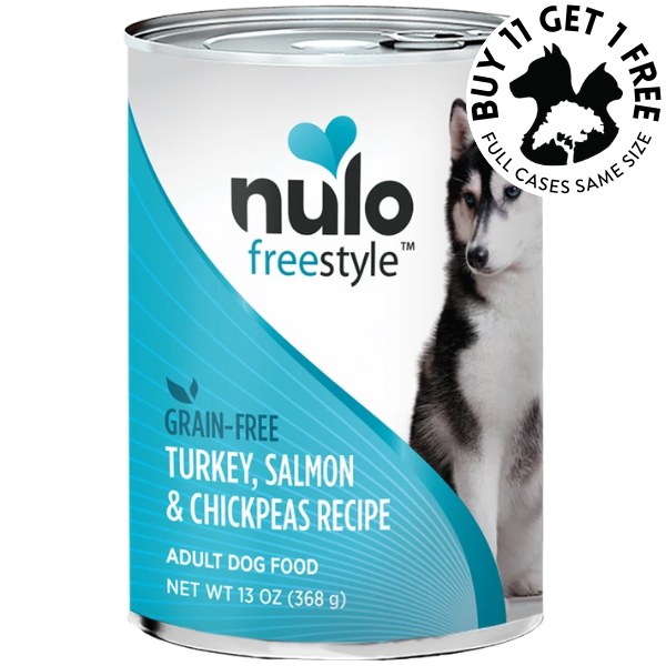 Adult | Salmon, Turkey & Chickpeas, Case of 12, 12oz Cans