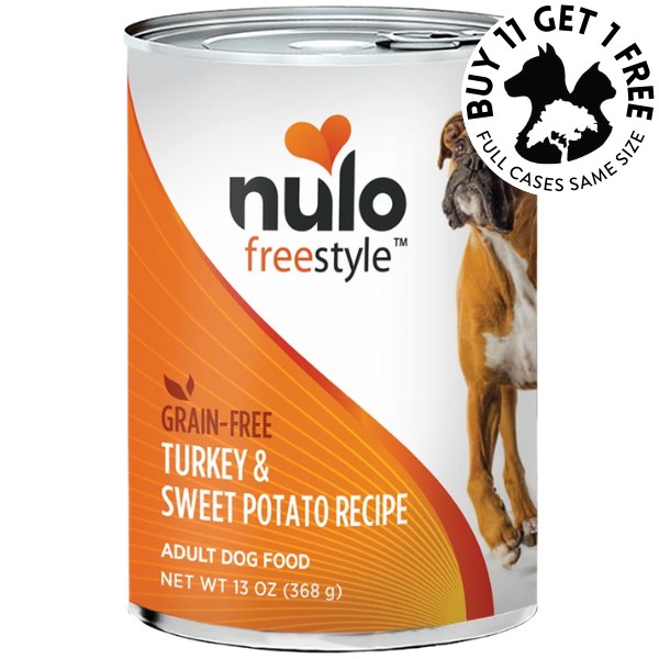 Adult | Turkey & Sweet Potato, Case of 12 , 12oz Cans