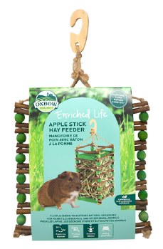 Enriched Life | Apple Stick Hay Feeder