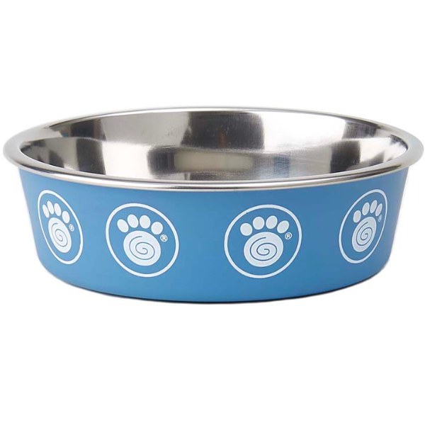 Capri Stainless Steel Blue Paw 8.5 cups