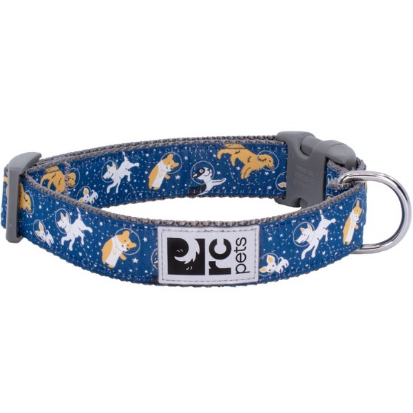 Clip Collar, Sapce Dogs, XSmall