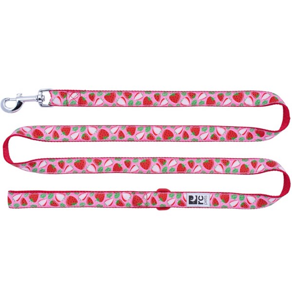 1"x6' Leash, Strawberries