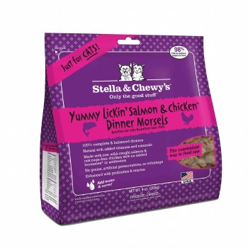 Yummy Lickin' Salmon & Chicken Dinner Morsels 9oz