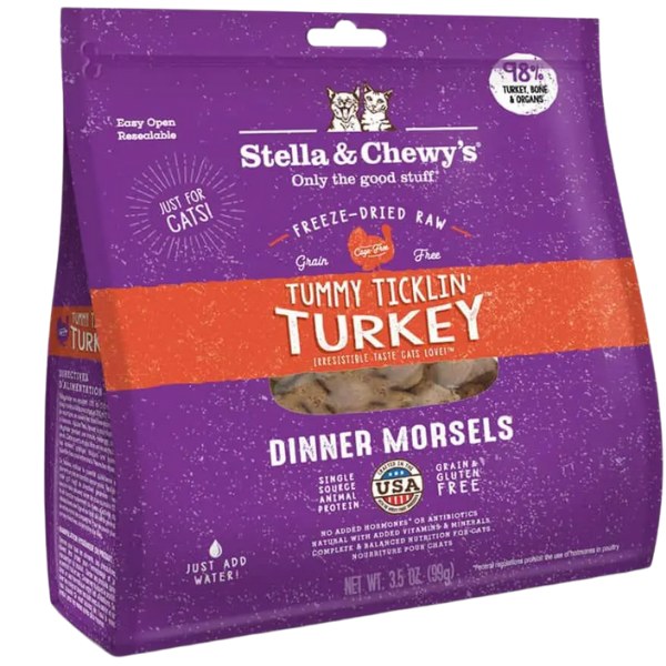 Tummy Ticklin' Turkey Dinner Morsels 18oz