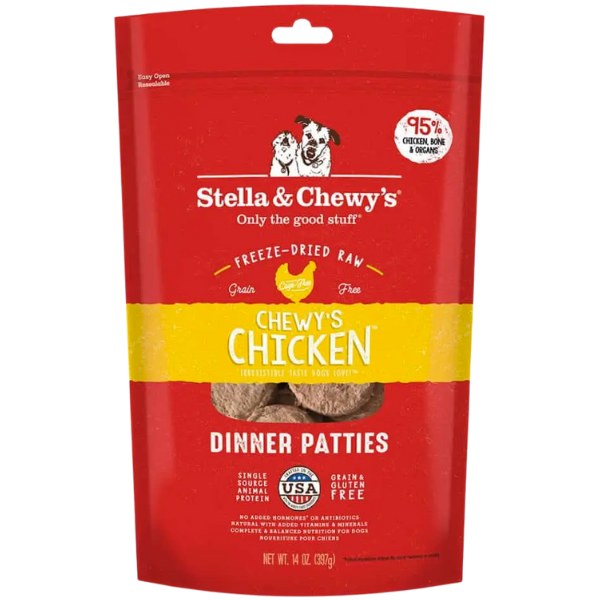 Chewy's Chicken Dinner Patties 15oz
