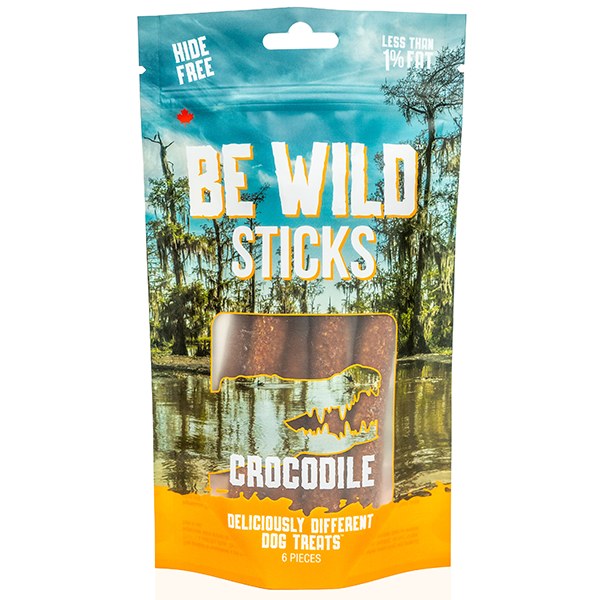 Be Wild Sticks Crocodile 100g