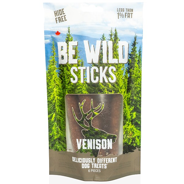 Be Wild Sticks Venison 100g