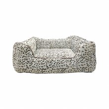 Snow Leopard Bolster 25"