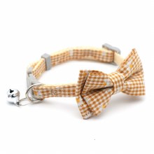 Daisy Gingham Collar with bell