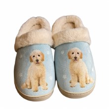 Slippers, Goldendoodle L/XL