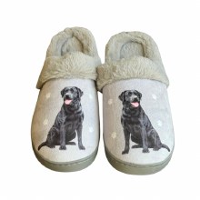 Slippers, Lab Black L/XL