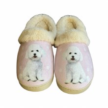 Slippers, Bichon Frise L/XL