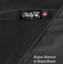 Alpine Blanket, Black Alpine Blanket, Black