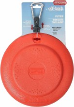 Off-Leash Frisbee Flyer Floating Dog Toy with Removable Leash Attachment Off-Leash Frisbee Flyer Floating Dog Toy with Removable Leash Attachment