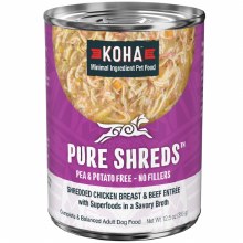 Pure Shreds Chicken & Beef, Case of 12, 12.5oz Cans