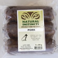 Pork no/Veg 250g Bulk