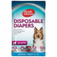 Disposable Female Diapers, Medium