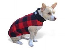 Fuzzie Plaid Ruby 20" Fuzzie Plaid Ruby 20"