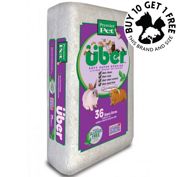 Uber Soft Paper Bedding White 36L