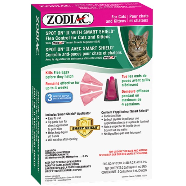 Cat&Kitten Spot on 2 SmartShield Flea