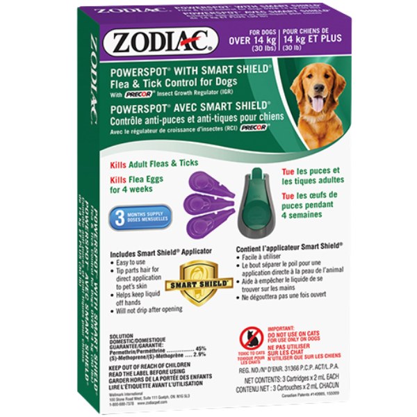 Zodiac flea 2024 treatment for dogs