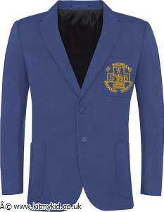 BEAU GRL POLY BLZR ROY 32