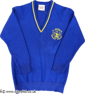 CHL KIRK STRP V NECK ROY 26