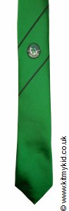 Green Senior Striped Tie