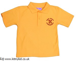 BLUE MAX POLO GAELIC YEL 2-3