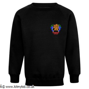 ZECO R NECK SWEAT BLK 24