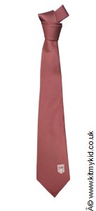 MAROON CRESTED TIE