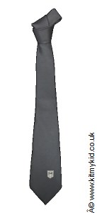 NAVY CRESTED TIE