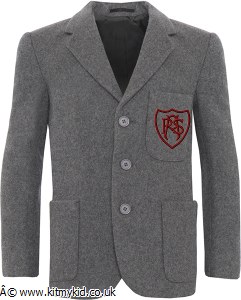 BEAU B WOOL BLZR GRY 1