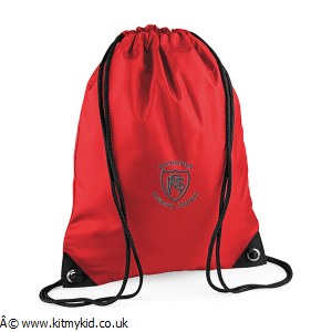 Embroidered Gym Bag