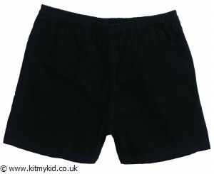 RUGBY SHORTS BLK 38/40