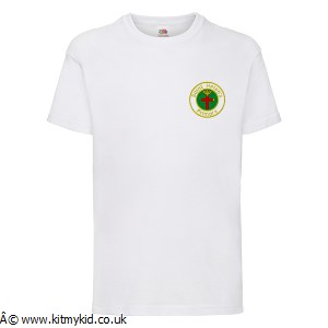 SS T SHIRT WHT 5/6