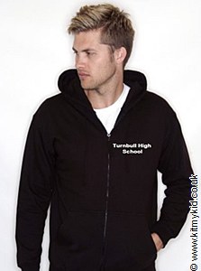 AWD Zip Hoodie Blk XL