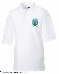 JERZ POLO SHIRT WHT 1/2