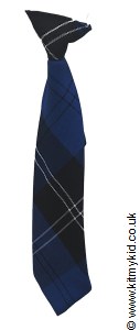 Elastic Tartan Tie