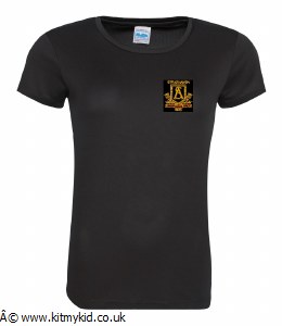AWD FITTED T-SHIRT BLK MED