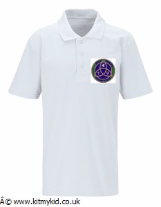 BAN POLO SHIRT WHT 7/8