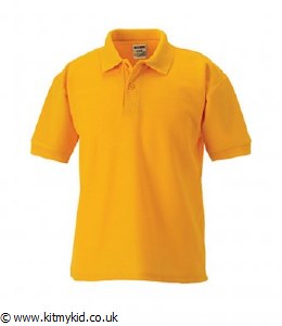 JERZ POLO SHIRT GOLD 11-12