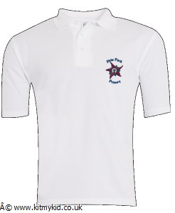 BAN POLO SHT WHT 3/4