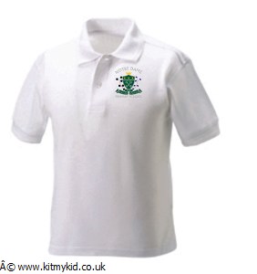 BAN POLO SHT WHT 3/4