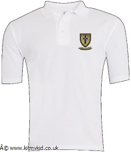 BAN POLO SHT WHT 9-10
