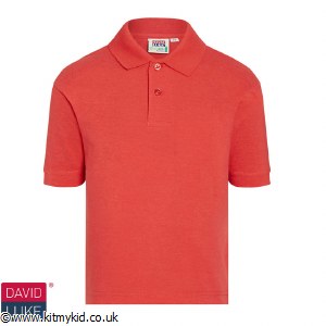 DL POLO SHIRT RED 9/10