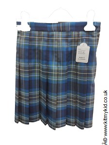 6th Year TARTAN SKRT BLU 26/20