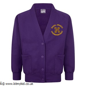 OMAKE S/S CARDY GAELIC PUR 24