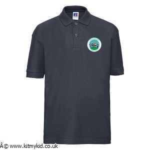 JERZ POLO SHIRT NVY 3/4