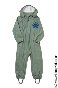 G&amp;A Puddle Suit Kha 9m/12m